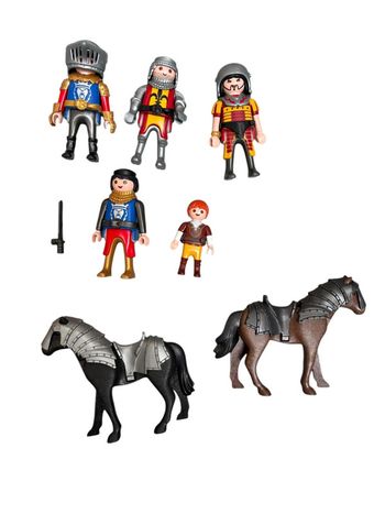 Lot de chevaliers Playmobil