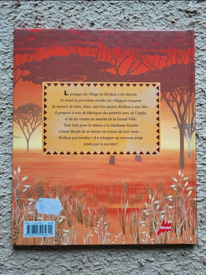 Livre enfant Kirikou et le buffle aux cornes d'or de Michel Ocelot - photo numéro 2