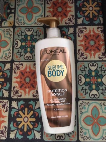 Lait corps nutritif aux ceramides L’Oréal neuf