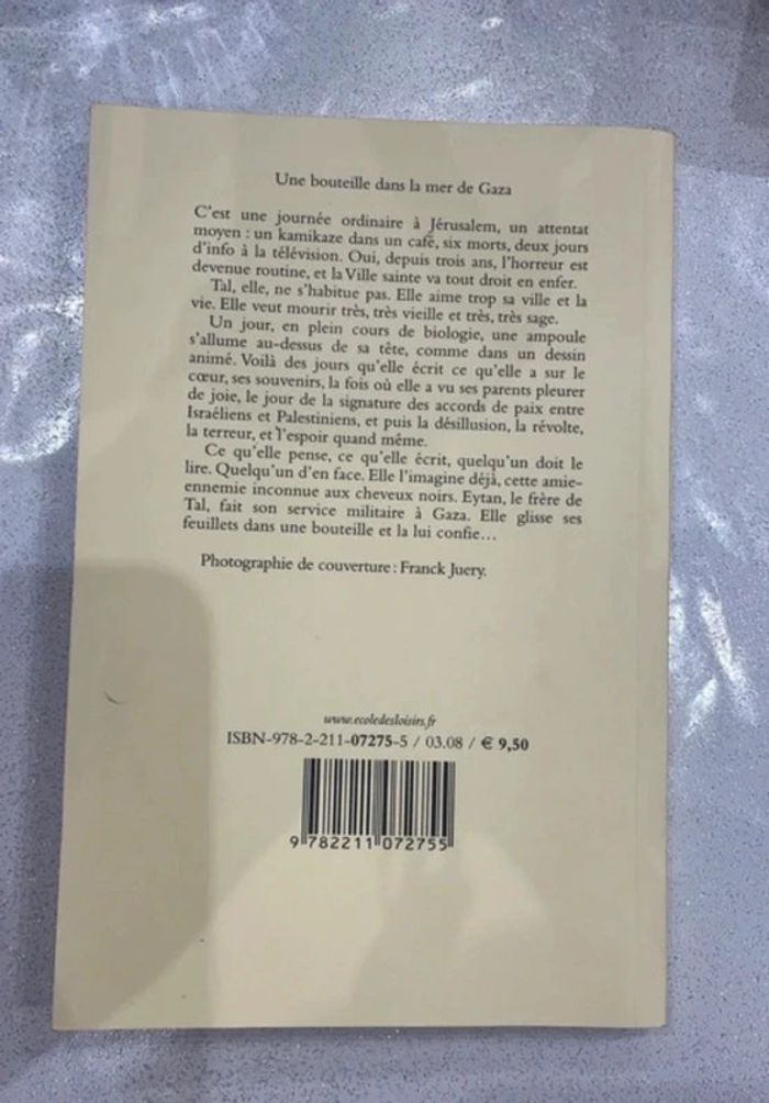 Une bouteille dans la mer de Gaza - photo numéro 2