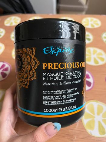 1 KG - Masque Kératine et Huile de Coco