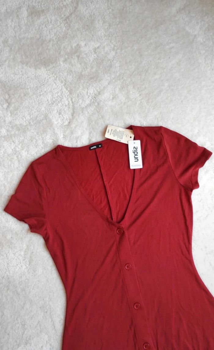 Robe moulante Undiz neuve terracotta M sexy - photo numéro 7