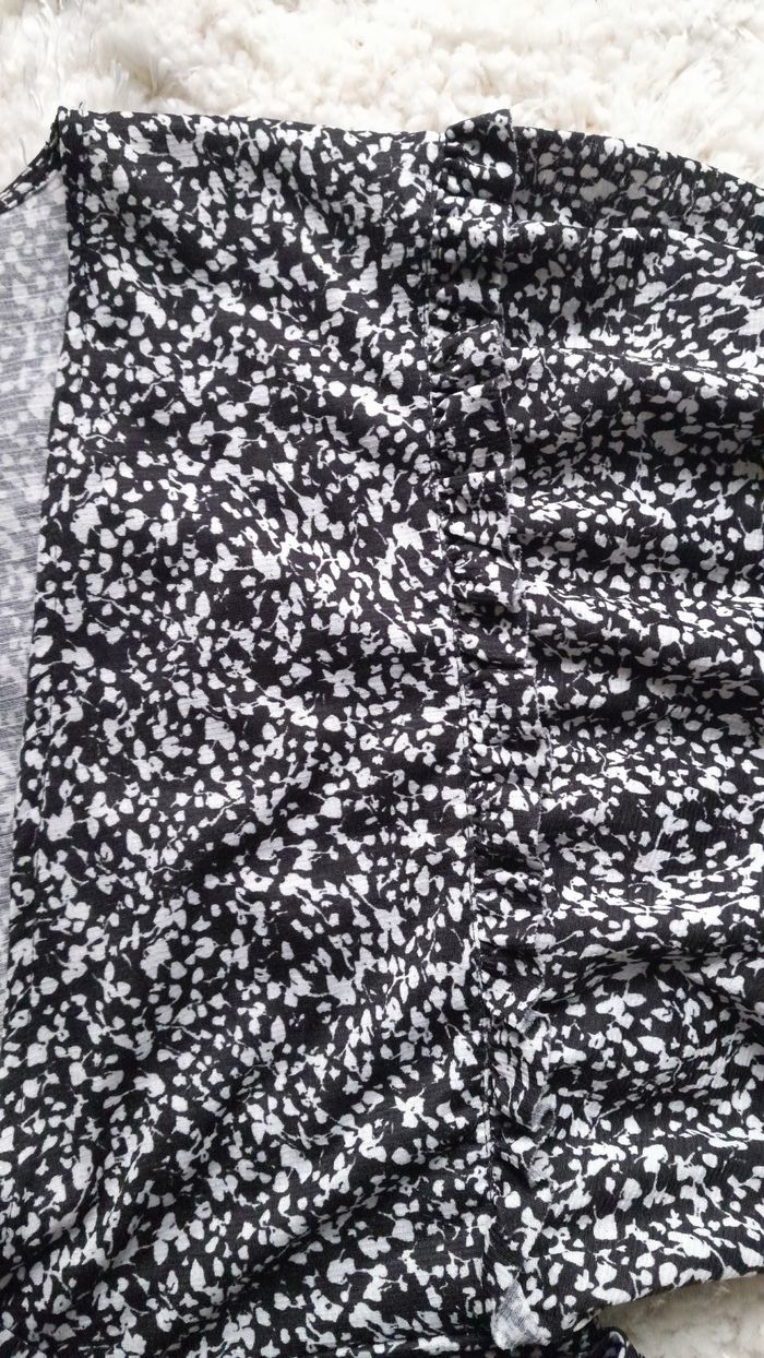 Chemisier fleurie cache cœur PULL&BEAR - photo numéro 2