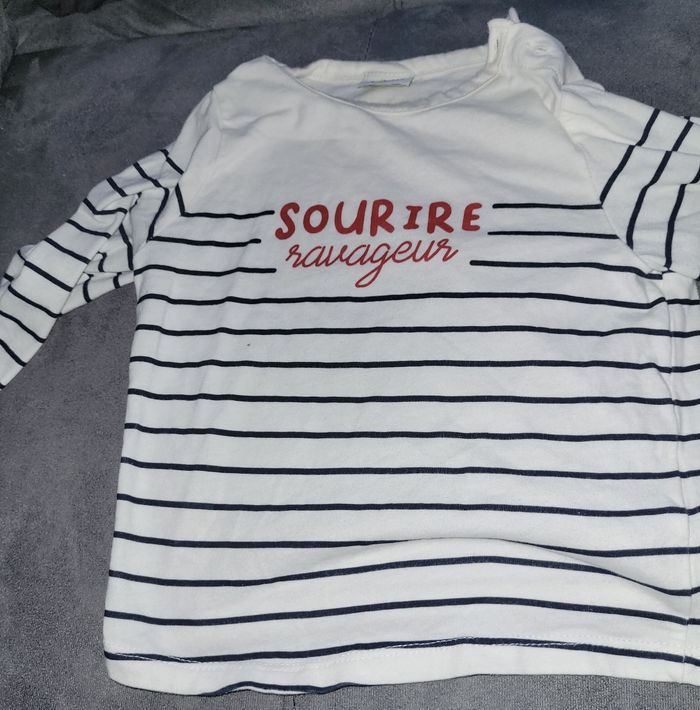 T shirt manches longues 23 mois