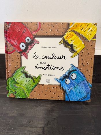 Livre la couleur des émotions 