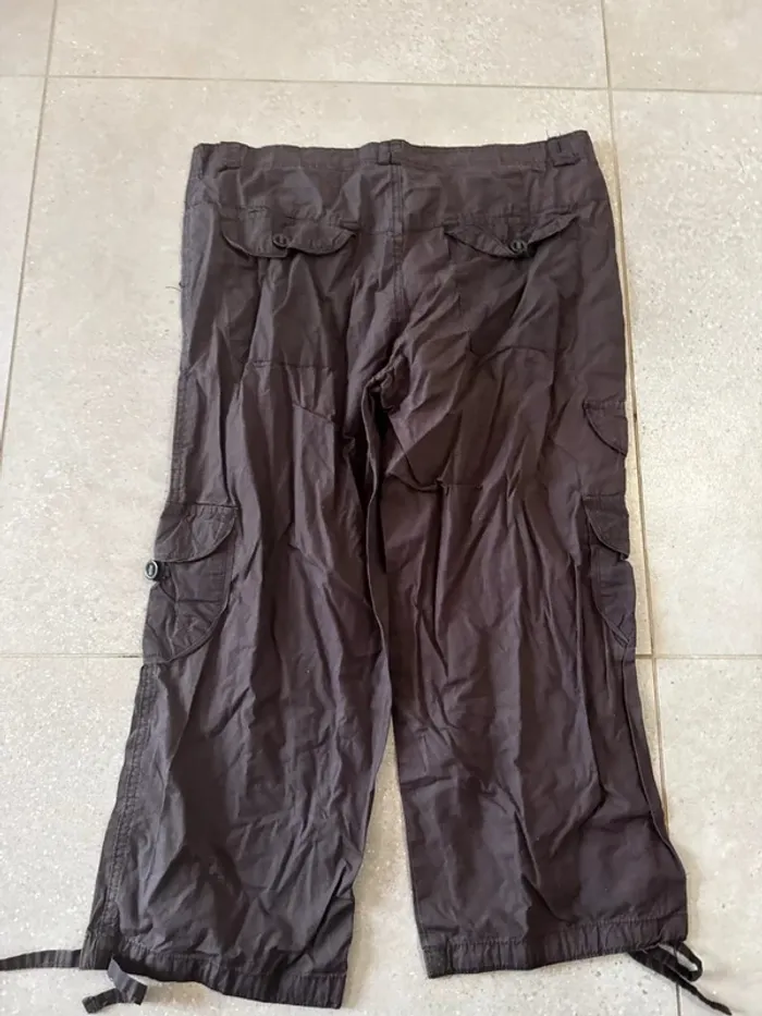 Pantalon marron taille 38, très bon état, 42x78cm - photo numéro 3
