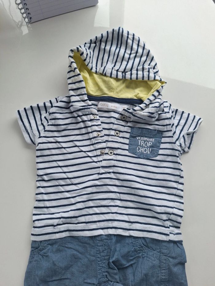 Combinaison été 9 mois Gemo - photo numéro 2