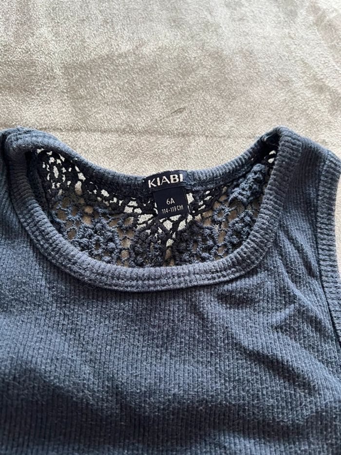 T-shirt fille sans manches - photo numéro 2