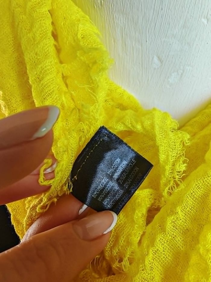 Écharpe - Jaune - photo numéro 2