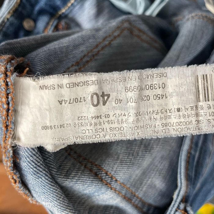 Jean skinny Stradivarius Super High Waist Taille 40 délavé bleu coton stretch V052 - photo numéro 8