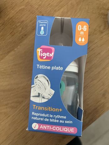 Biberon tigex 0-6 mois 150 ml