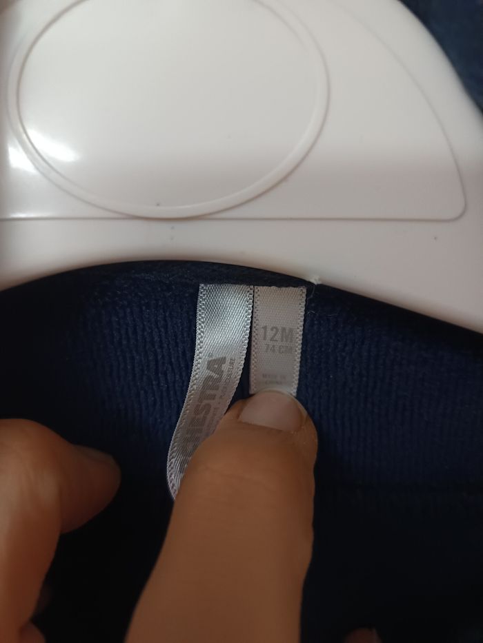 Veste marguerites 12 mois - photo numéro 4