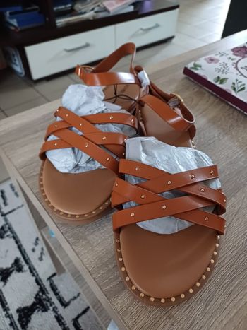 Sandales marron