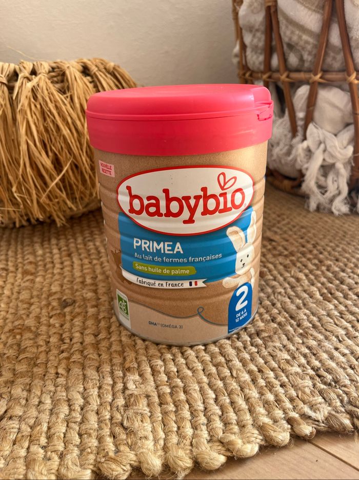 Boîte lait babybio primea 2eme âge neuve - photo numéro 4