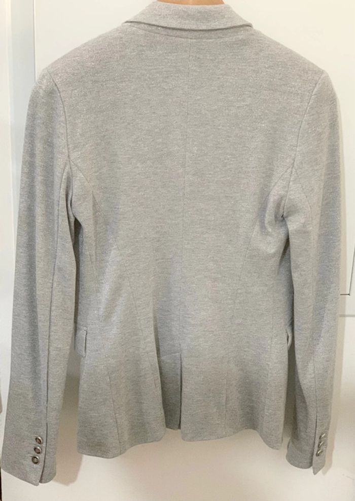 Blazer Pimkie gris pailleté taille S - photo numéro 2