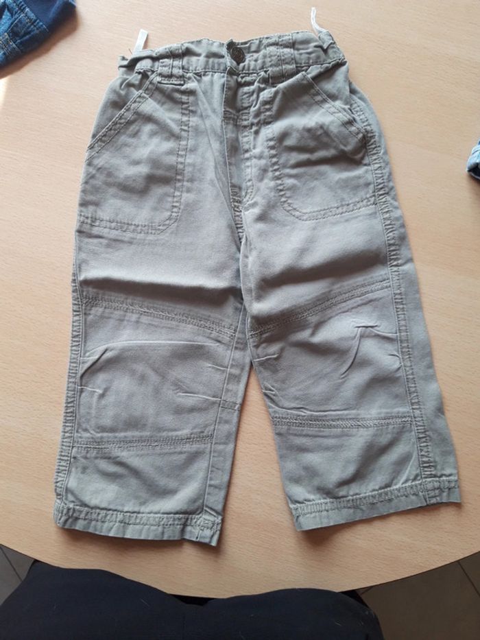 Pantalon en toile