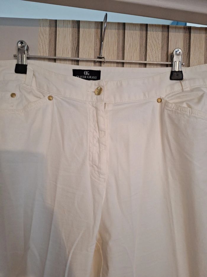 Pantalon homme Oliver Grant blanc – taille 44 #HGT-005 - photo numéro 3
