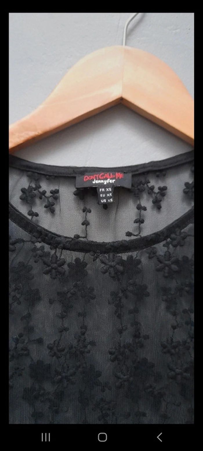 Top dentelle ajouré - photo numéro 6