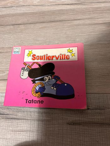 Livre années 90 , tatane , collection soulierville