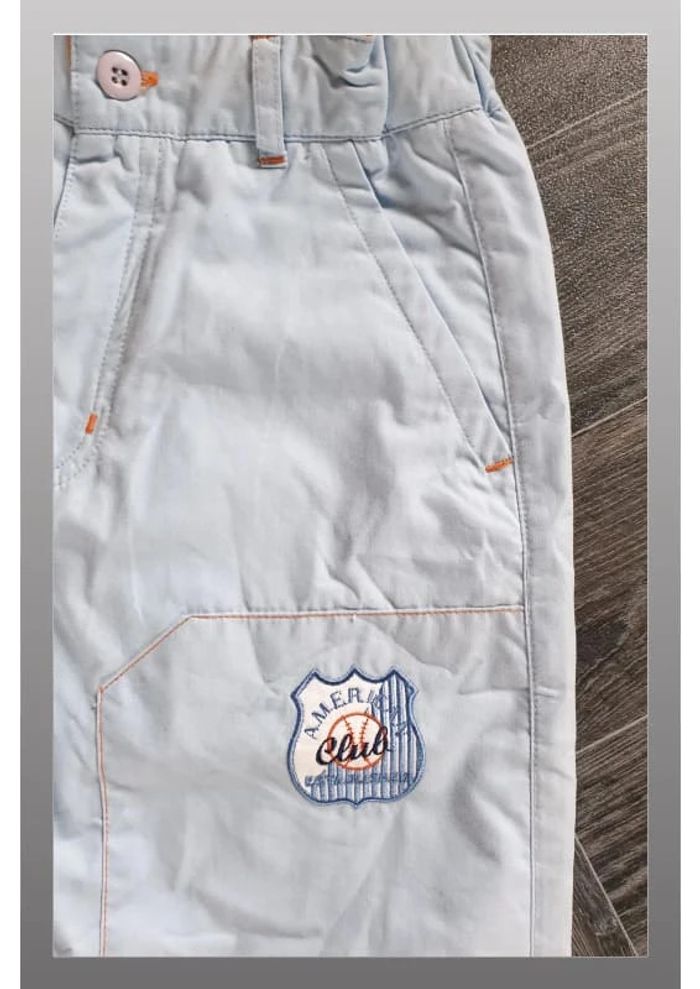 pantalon bleu ciel garçon 6 ans Sarabanda - photo numéro 2