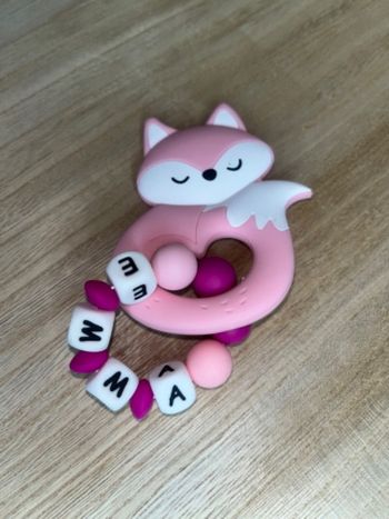 Attache tétine personnalisé