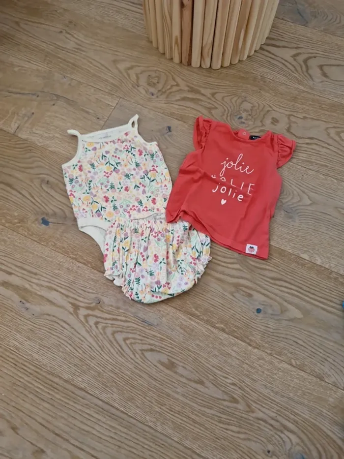 Lot de vetement bebe fille 6 mois été 🌾 - photo numéro 4