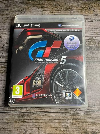 Gran Turismo 5 - Jeu PS3 complet Version française PAL Sony
