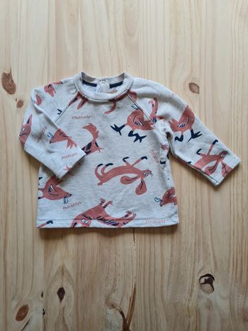 Sweat Petit Bateau 12 mois