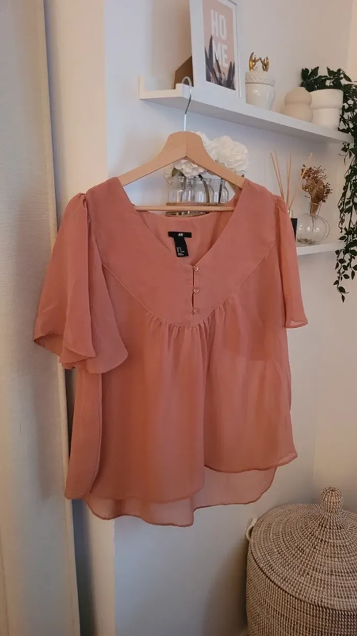 Blouse h&m rose foncé 44