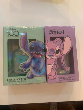 Lot de deux parfum stitch