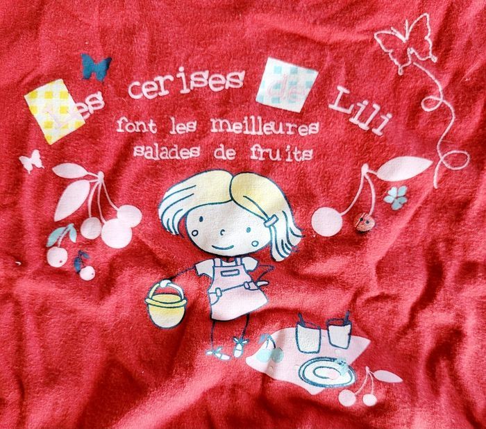 Ensemble été T-shirt et jupe 18 mois - photo numéro 2