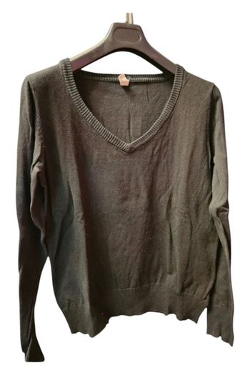 Pull léger noir T44 Kiabi