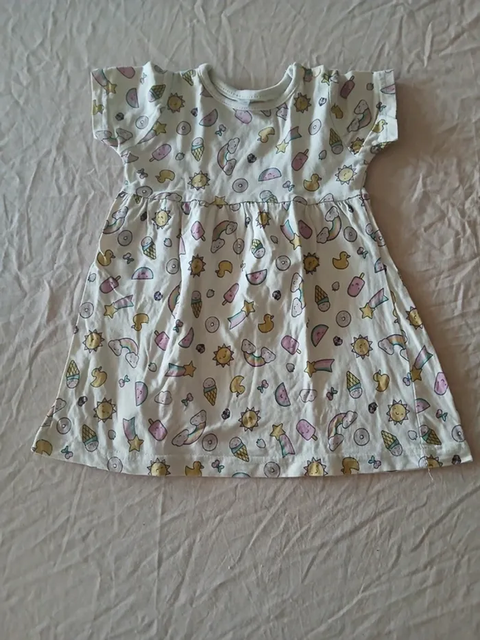 Robe manches courtes 18 mois - photo numéro 2