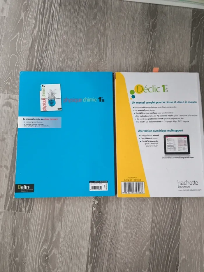 Lot de 2 livres scolaires 1ere S - photo numéro 3