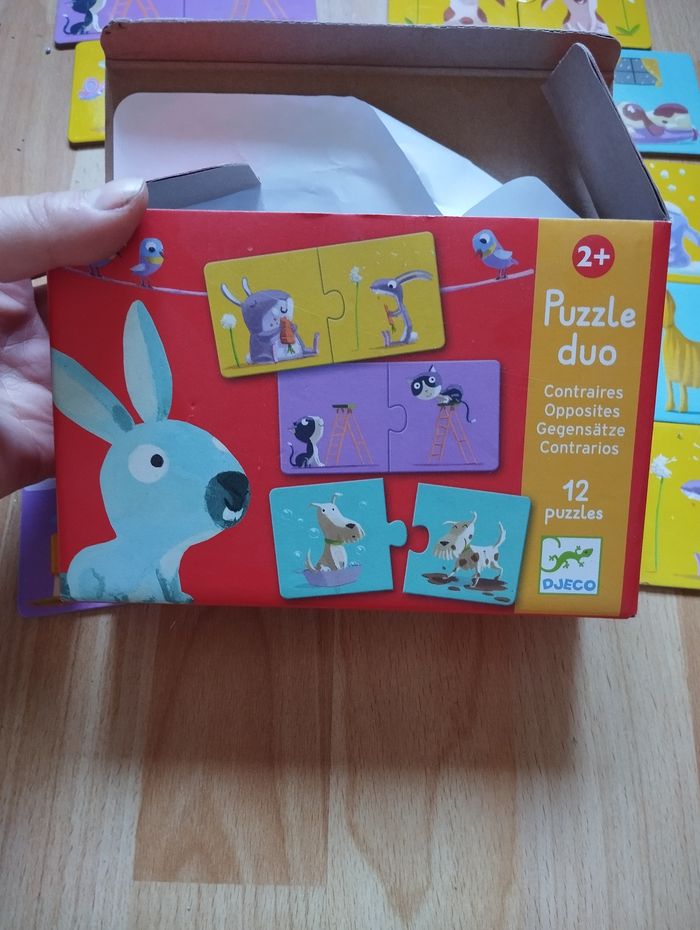 Jeu puzzle duo