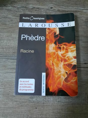 Livre: Phèdre de Racine - Larousse