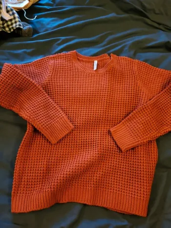 Pull col droit