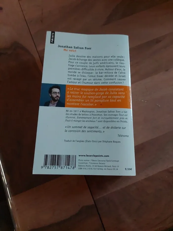 Me voici, de Jonathan Safran Foer - photo numéro 2