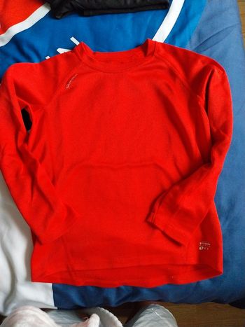 Tee-shirt garçon manches longues quechua 8 ans