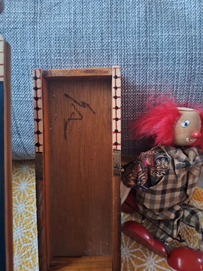 Plumier en bois vintage - photo numéro 14