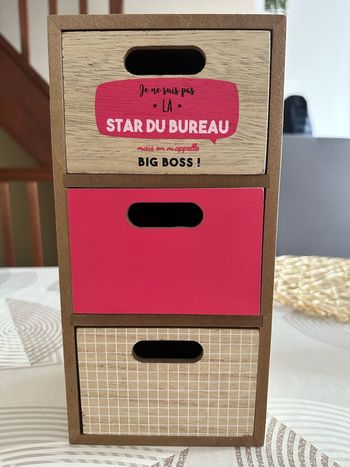 Boîte de rangement pour bureau