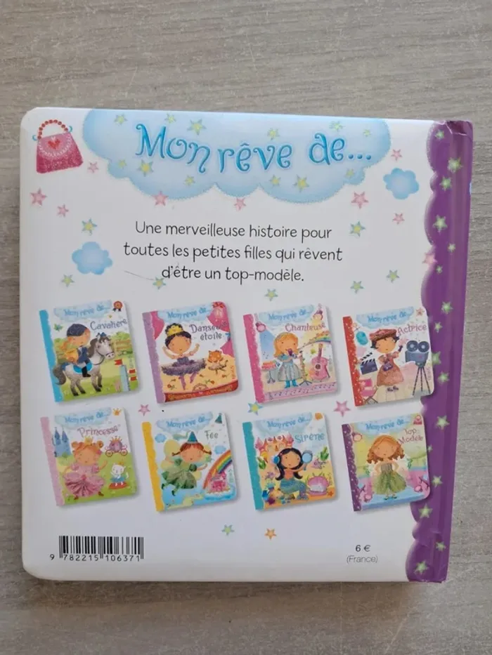 Livre mon rêve de top modèle fleurus - photo numéro 2