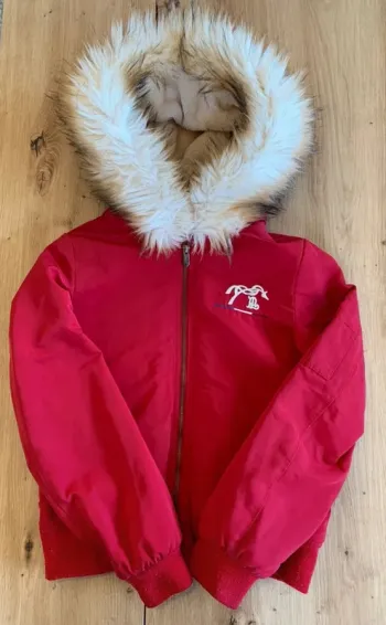 Doudoune / Blouson d’hiver Pénélope Leprevost – Rouge – Taille XS