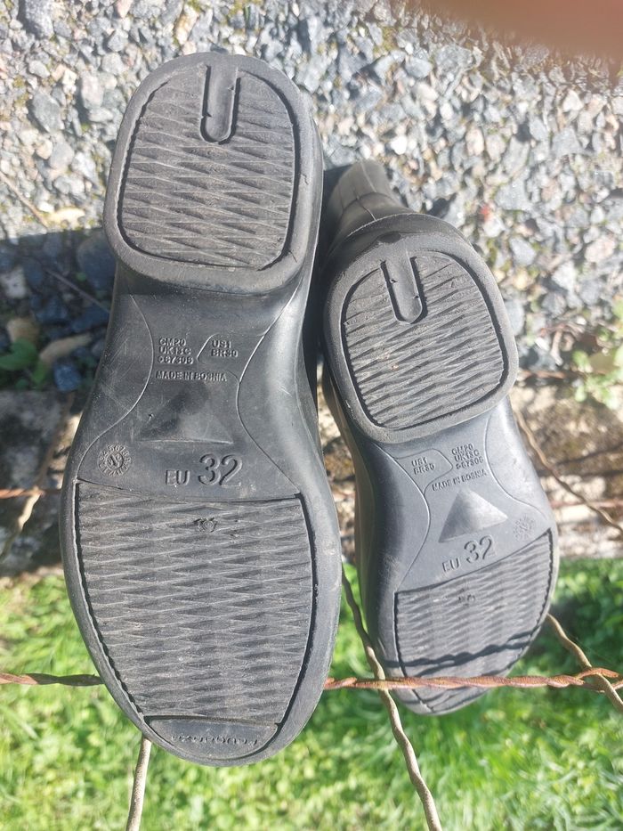 Bottes d'équitation enfant Fouganza (Decathlon) - Taille EU 32 - Noir - photo numéro 3