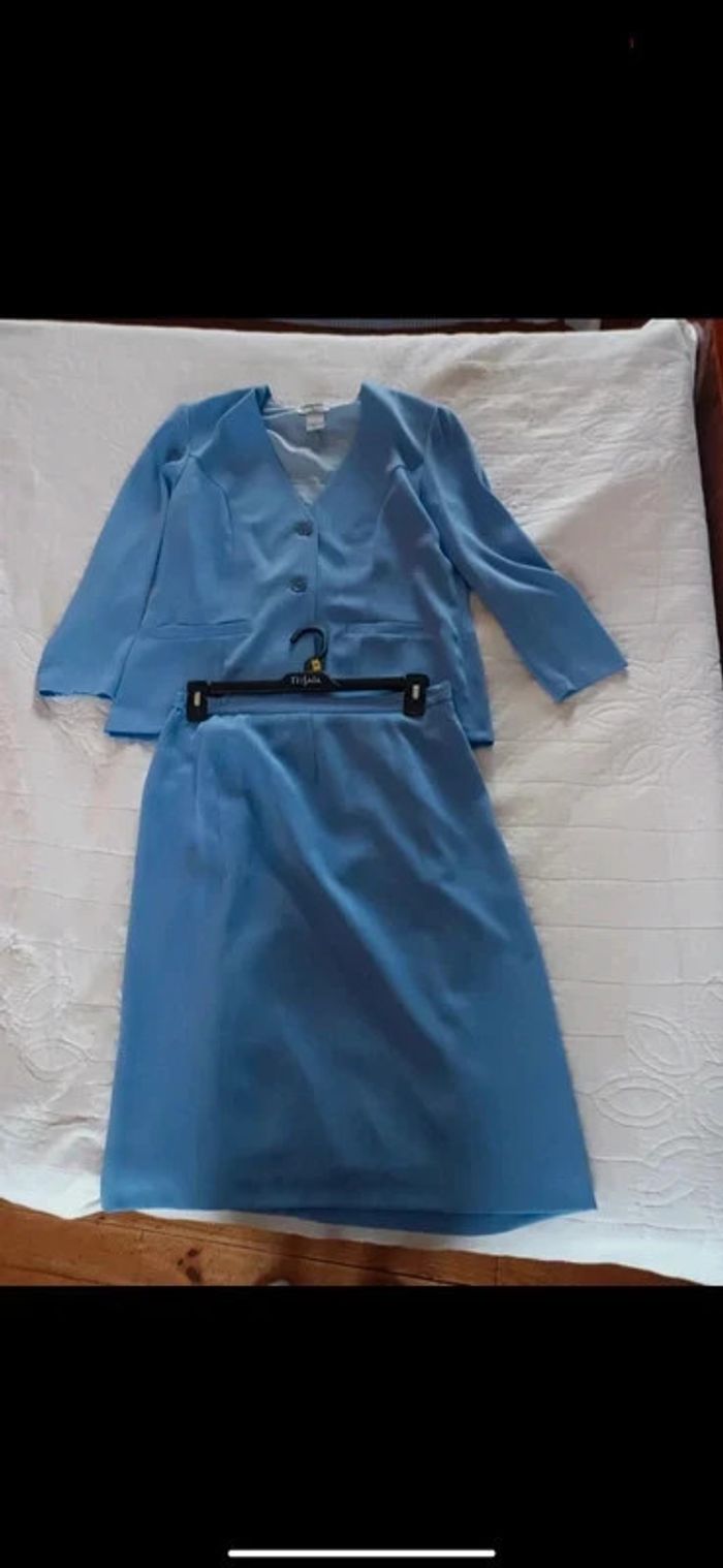 Ensemble de tailleur chic pour cérémonie femme taille 46 en excellent état