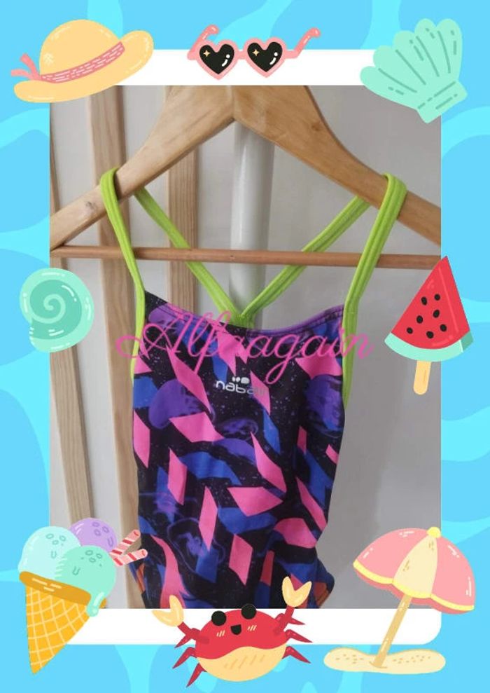 Maillot de bain 6/8ans natation - photo numéro 2
