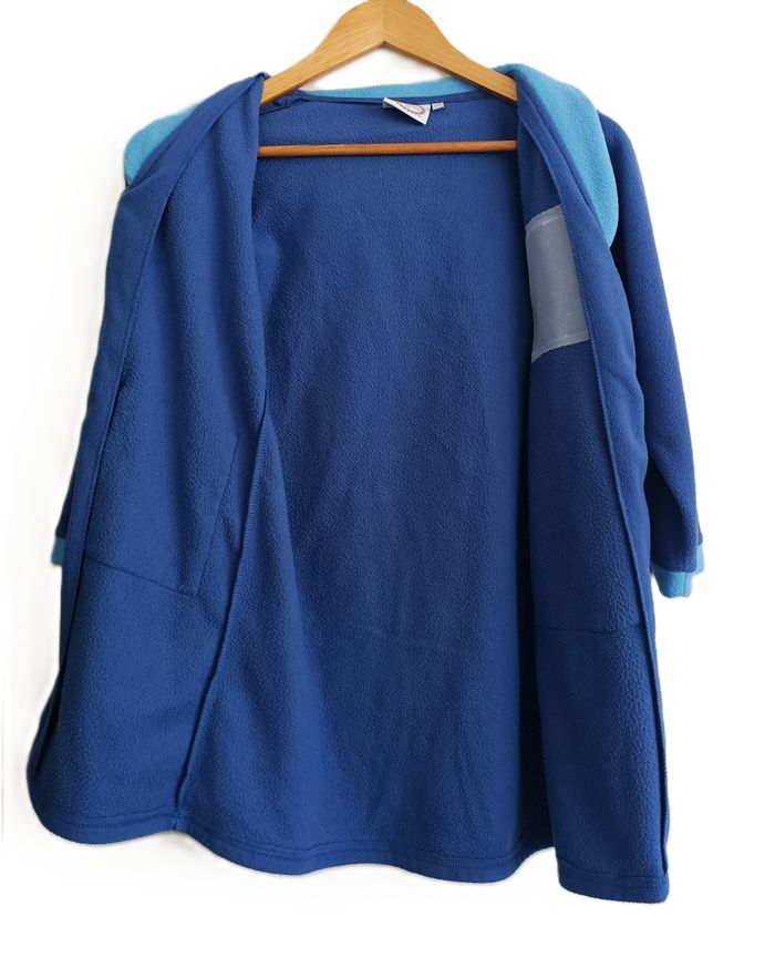 Peignoir bleu Mario Kart. Victory Lane. Robe de chambre. Nintendo. Polaire. 8 ans - photo numéro 4