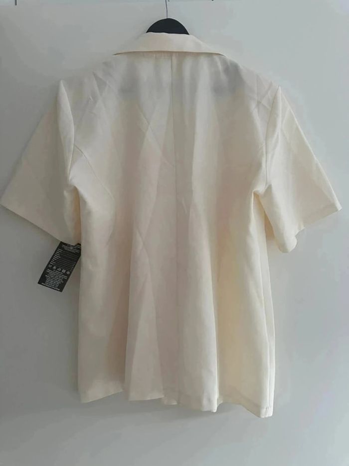 Blazer blanche pour femme T46 - photo numéro 7