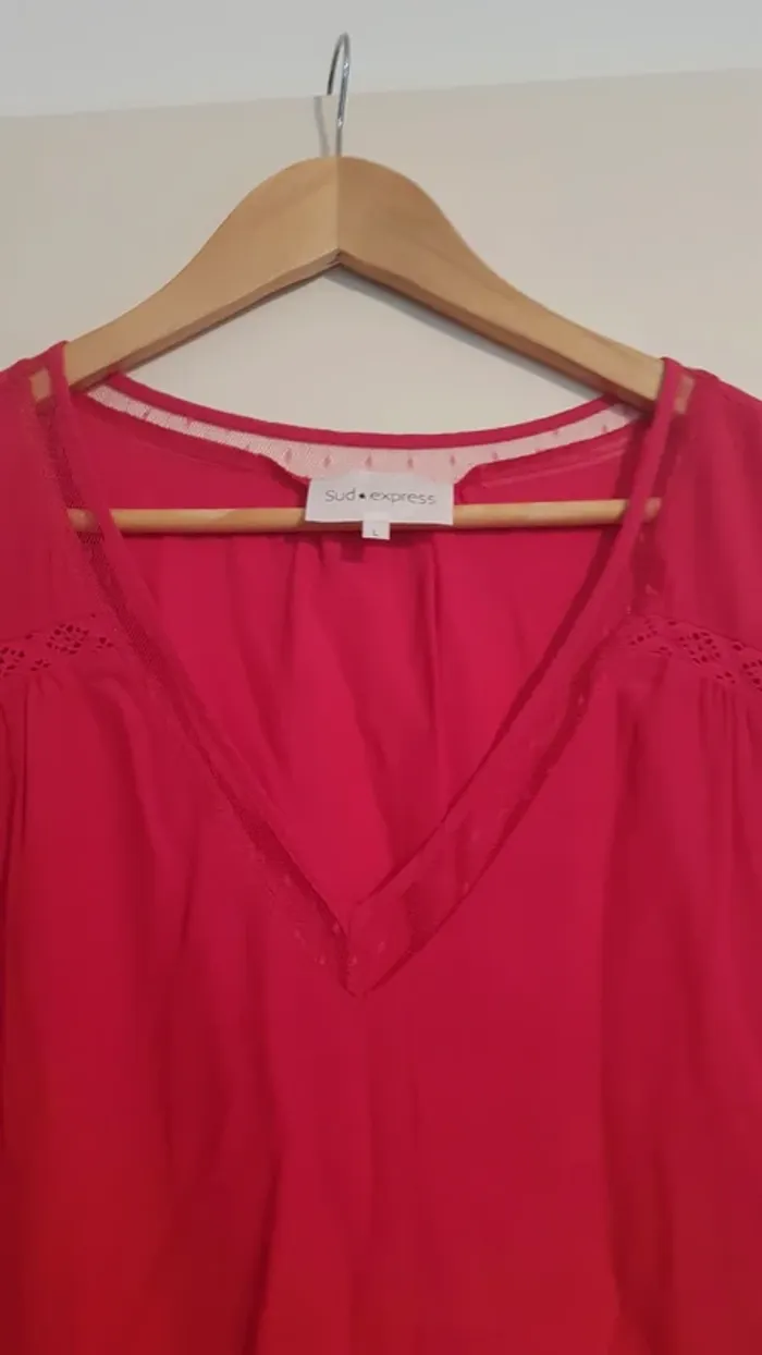 Blouse rose Sud Express - photo numéro 2