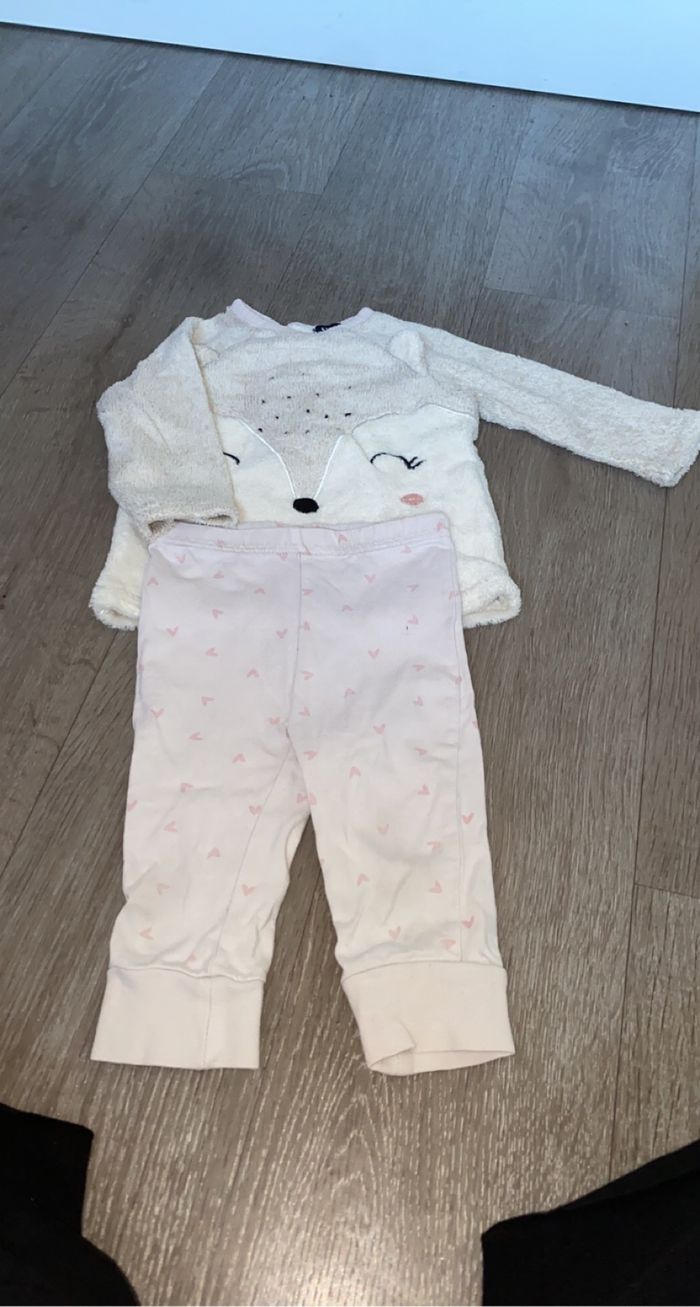 Lot de 2 pyjamas 2 pièces
